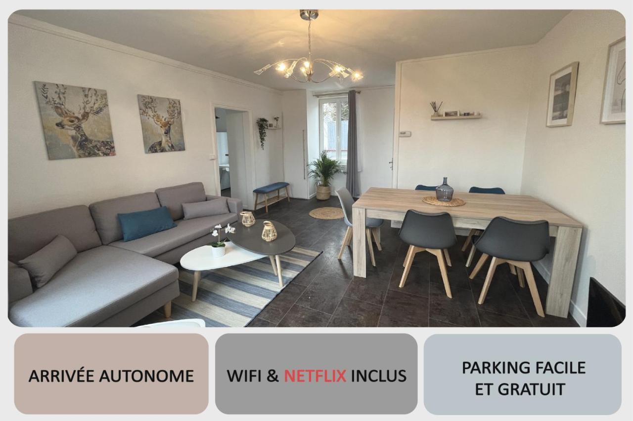 Triplex Carnot - Proche Docks 76, Kindarena Et Centre Ville De Rouen - Stationnement Gratuit - Netflix - Wifi Deville-les-Rouen Екстериор снимка